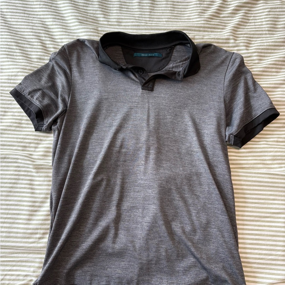 Perry Ellis Charcoal Polo Shirt